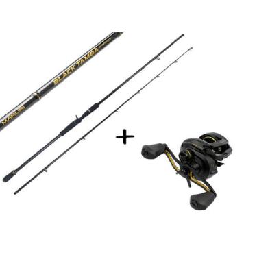 Imagem de Kit Vara Maruri Black Tamba Pro 9'0" (2,70m) 30-60lb - 2 Partes + Carr