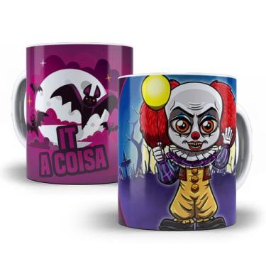 Imagem de Caneca It a Coisa Terror Halloween Porcelana Personalizada - Tio da Ca