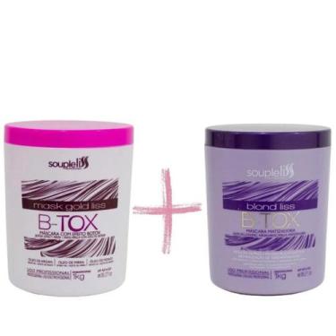 Imagem de Botox Capilar Gold Liss Mask + Btox Blond Liss Soupleliss