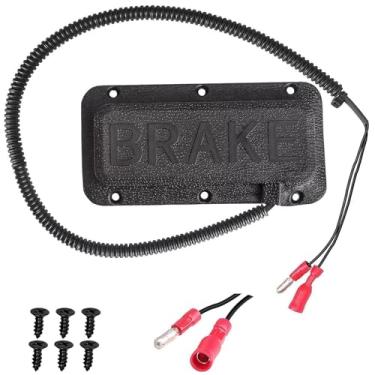 Imagem de LEAPGOMAX Interruptor de luz de freio de carrinho de golfe Suporte de pedal para carro de clube EZGO Yamaha carrinhos de golfe