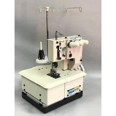 Imagem de Colareti 3 Agulhas Semi Industrial C/ Motor + Aparelho Viés - Bracob, 