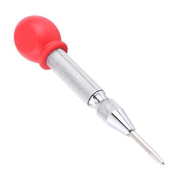 Imagem de Ferramenta de Marcação de Perfuração, Punção Central Automática, Ferramenta de Usinagem Com Ponta Hss, para Marcação, Perfuração, Furos de Posicionamento (Capa protetora prateada