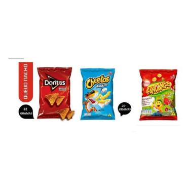 Imagem de Elma Chips Doritos + Fandangos + Cheetos Cx 50un Total