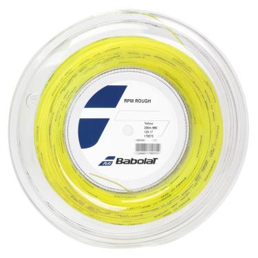 Imagem de Corda Babolat RPM Rough 17L 1.25mm Amarela - Rolo com 200 Metros