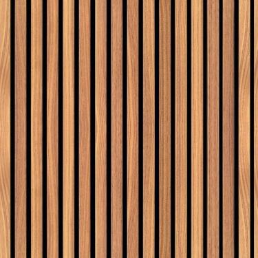 Imagem de Papel de Parede Adesivo Lavável Ripas de Madeira Natural Rolo 12m. - L