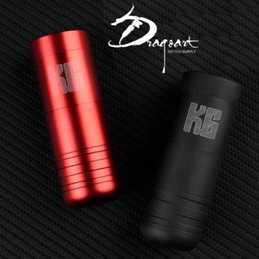 Imagem de Máquina De Tatuagem Pen K6 Tattoo - dragoart, Vermelho