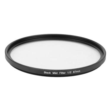 Imagem de Filtro de Névoa Preta Câmera de Filtro de Difusão 1/2 de 67 Mm Filtro de Lente de Aparência Cinematográfica Suave Com Revestimentos de 18 Camadas Evita Notavelmente Arranhões e