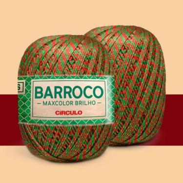 Imagem de Barbante Barroco MaxColor Brilho nº 6 200g - Edição Especial Natal - C