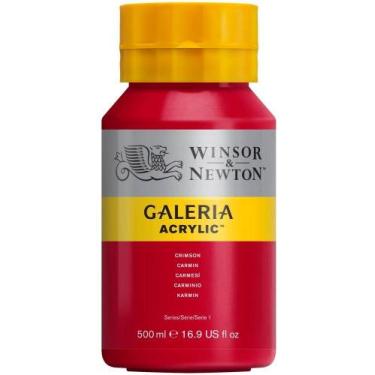 Imagem de Tinta Acrílica Galeria 500ml Winsor & Newton Crimson 203