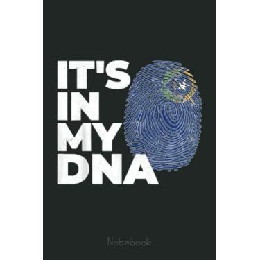 Imagem de Patriotism Flag Pride Patriot It's in my DNA Nevada Notebook: US Memorial Day, Journal 6 x 9, 110 Page Blank Lined Paperback Journal/Notebook Gift For Family Friends