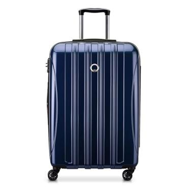 Imagem de DELSEY Paris Mala expansível Helium Aero Hardside com rodas giratórias, Cobalto azul, Checked-Medium 25 Inch, Mala Helium Aero Hardside expansível com rodas giratórias