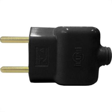 Imagem de Pino Prensa Cabo Ilumi 2 Polos 20A Preto 14031Pct - Kit C/10, Preto