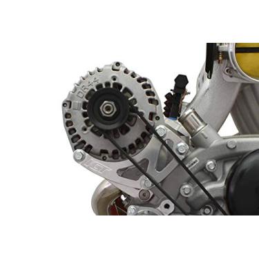 Imagem de ICT Billet Suporte de realocação de alternador de caminhão LS Suporte alto do lado do passageiro compatível com caminhão/LS3 L99 Camaro SS 4.8L 5.3L 6.0L 6.2L LSX LM7 LR4 LQ4 L59 LQ9 LM4 L33