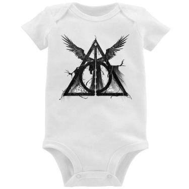 Imagem de Body Bebê The Tale of the Three Brothers - Foca na Moda, Branco, M