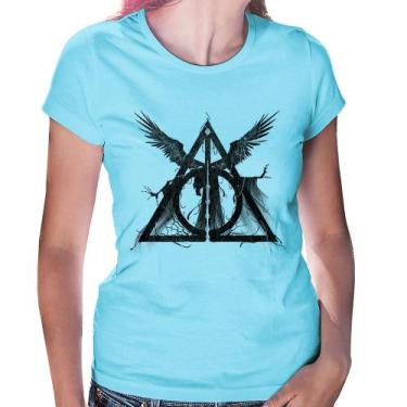 Imagem de Baby Look The Tale of the Three Brothers - Foca na Moda, Azul bebê, GG