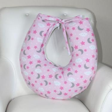 Imagem de Almofada Amamentação Estampada Com Ziper Em Toda Lateral Menina - Casp