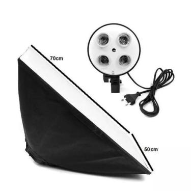 Imagem de Softbox Quadruplo Com Soquete Para Foto e Vídeo - YYPHOTO