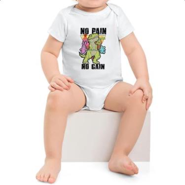 Imagem de Body intantil Dinossauro No Pain No Gain - Alearts, G