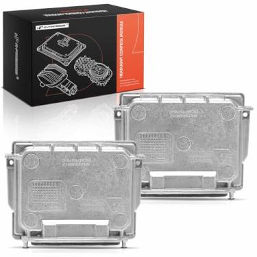 Imagem de A-Premium Módulo de unidade de controle de reator de farol HID Xenon de 2 peças compatível com modelos Jeep, GMC, Volkswagen, Dodge, Buick, Audi, Volvo e Mitsubishi - Grand Cherokee, Acadia, Passat,