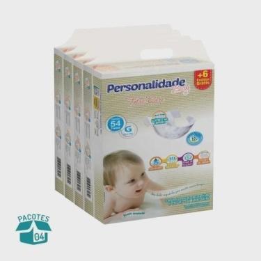 Imagem de Fralda Personalidade Baby Total Care 4 Pacotes Tamanho G - De 8 á 11 K