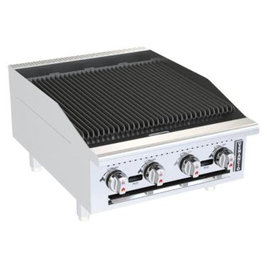 Imagem de Charbroiler de Mesa a Gás Venâncio Restaurant New 60cm R24CT-24CN