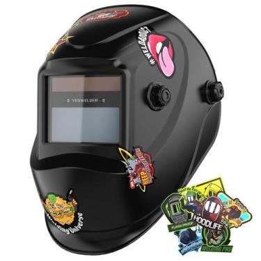 Imagem de Capacete de soldagem YESWELDER True Color Auto Darkening LYG-L500A-W