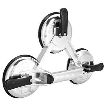 Imagem de Tion Cup Lifter Ventosa Extrator Extrator de Vidro Extrator Glasent, Reced Liga de Alumínio Ventosa de Vidro Com Três Garras Levantador de Sucção de Piso de Azulejo Ferramenta de