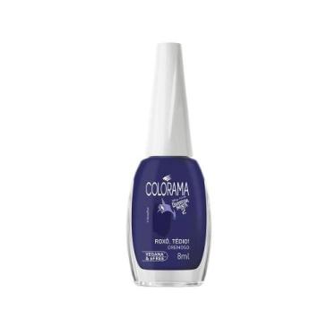 Imagem de Esmalte Divertidamente 2 Roxo De Tedio 8ml Colorama