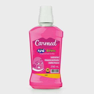 Imagem de Enxaguante Bucal Carmed Fini Beijos com Flúor 250ml