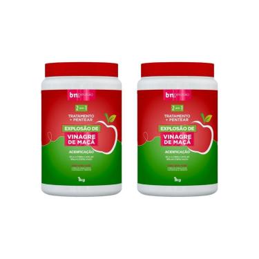 Imagem de Creme De Trat Beleza Natural 1000G Explosao Vinagre-2Un