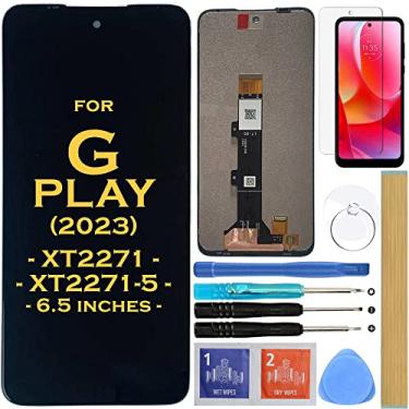 Imagem de HLTECH Substituição de tela LCD Touch Digitalizador Assembléia para Motorola Moto G Play 2023 XT2271 XT2271-5 6,5 polegadas