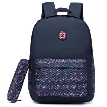 Imagem de Mochila Casual Coban Trabalho Escola Resistente Estojo 16 Litros-Feminino