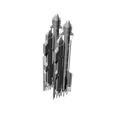 Imagem de SSMODEL MRY-SFW LY32900 1/32 peças de atualização do modelo Força Aérea Soviética R-73 Archer de mísseis ar-ar