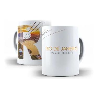 Imagem de Caneca Porcelana Rio De Janeiro 02 Cidade Turística Presente - Villa C