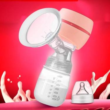 Imagem de Bomba Elétrica Tira Leite Digital 180Ml Materno Sucção Usb - Higa