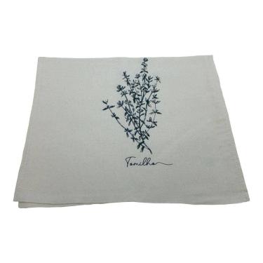 Imagem de Pano de Prato Rústico Cru com Bainha 68cm x 44cm - A Sacaria