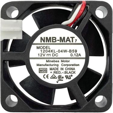 Imagem de Cooler 1204KL-04W-B59 12V 0.12A 1.44W 3L 3P 30X30X10MM C2 - NMB MAT