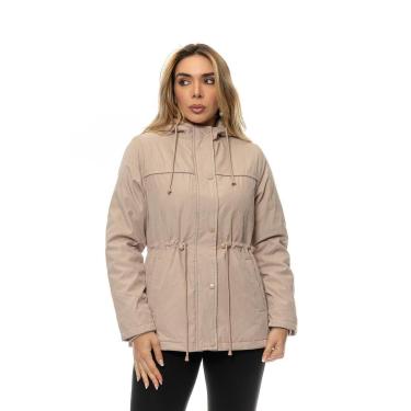 Imagem de Jaqueta Feminina Parka Com Capuz Removível Crocker - 50391-Feminino