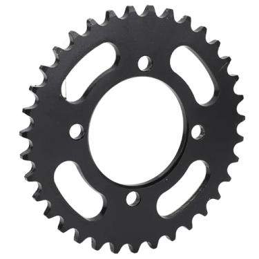 Imagem de 35t Chaptura traseira liga de aço premium Parte de substituição de roda dentada durável para a motocicleta leve de Kart DIY ATV 146mm diâmetro externo