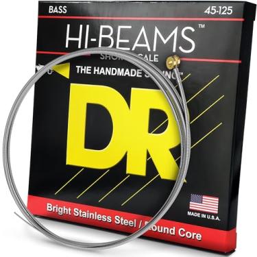 Imagem de DR Strings Hi Beams Escala curta 5 cordas baixo médio (45-125)