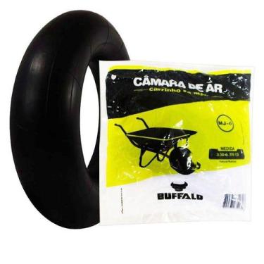 Imagem de Câmara De Ar Pneu Aro 6 Mj-6 4.10/ 3.50-6 Buffalo