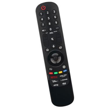 Imagem de Substituição MR24GA AN-MR24GA AKB76045002 Controle remoto mágico com comando de voz e ponteiros para LG TV série 2024 OLED evo A4 G4 C4 B4 M4 QNED 99T 90T 85T 80T UT80 UT75