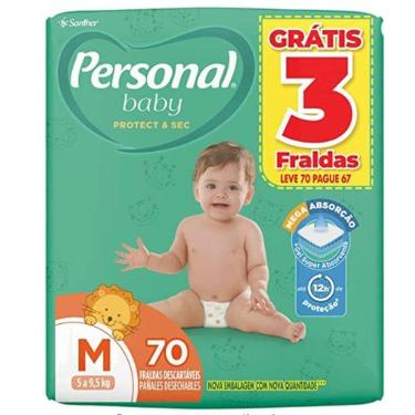 Imagem de Fralda Inf Personal Soft & Protect M C/70