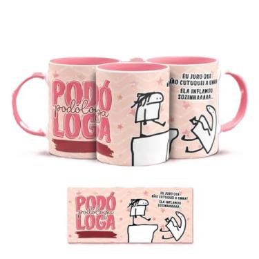 Imagem de Caneca de Porcelana Profissões Variadas – Estampa Criativa Para Todas Profissões (Podóloga)