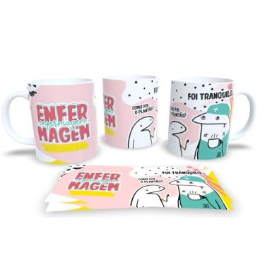 Imagem de Caneca de Porcelana Profissões Personalizada – Presente Criativo para Todas as Áreas (Enfermagem)