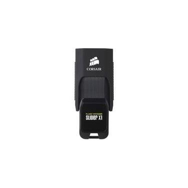Imagem de Pen Drive 32GB Corsair Voyager Slider X1, USB 3.0, Leitura de 130MB/s, Preto - CMFSL3X1-32GB