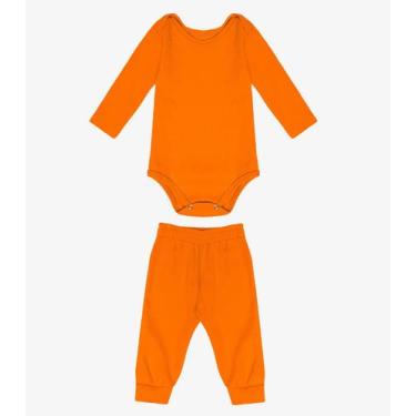 Imagem de Conjunto Body com Calça Select Laranja, Laranja, P