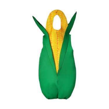 Imagem de predolo Fantasia de milho para Halloween, fantasia de cosplay, para baile de máscaras