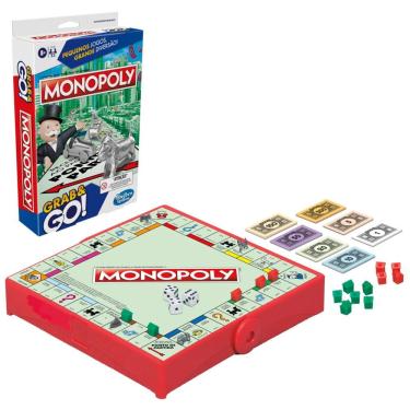 Imagem de Jogo de Tabuleiro Monopoly Grab And Go - Hasbro Gaming