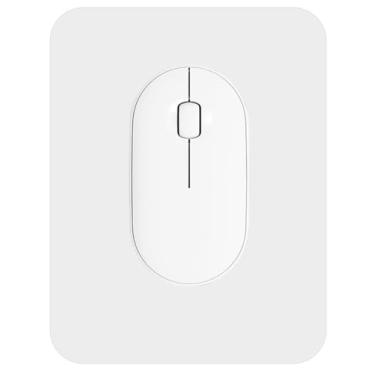 Imagem de ZYAOTWQZ Mouse pad pequeno 15 x 20 cm, uso flexível horizontal e vertical. Ótimo para viagens, laptops sem fio, bandejas de teclado, escritórios, etc. (cinza)